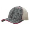Trucker - mod. 4143:Graphite, Polyester, Pink